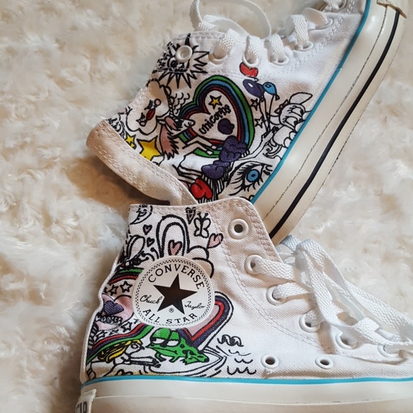converse white unicorn